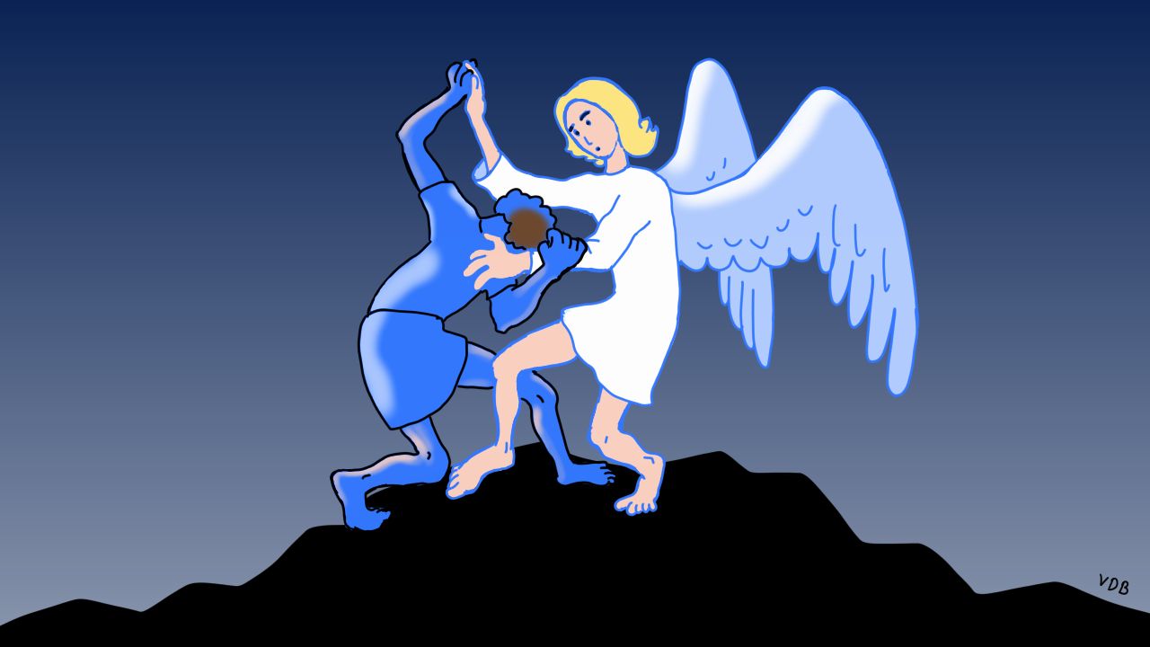 Combat de Jacob et de l'ange pendant la nuit